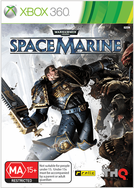 Space Marine Game Ps3 (600x600), Png Download