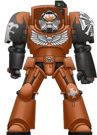 Gallery 26 548 3297 Gallery 26 548 69555 - Blue Grey Space Marine (334x467), Png Download