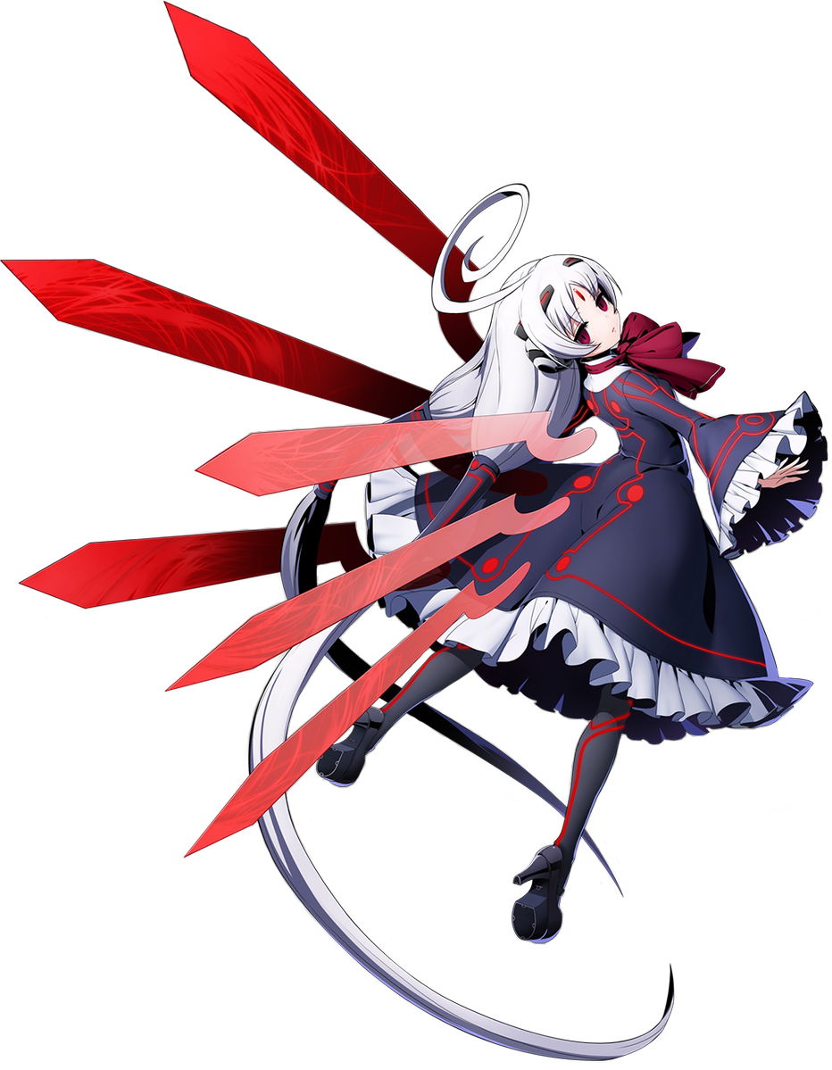 Blazblue Wiki On Twitter - Blazblue Cross Tag Battle Vatista (932x1199), Png Download