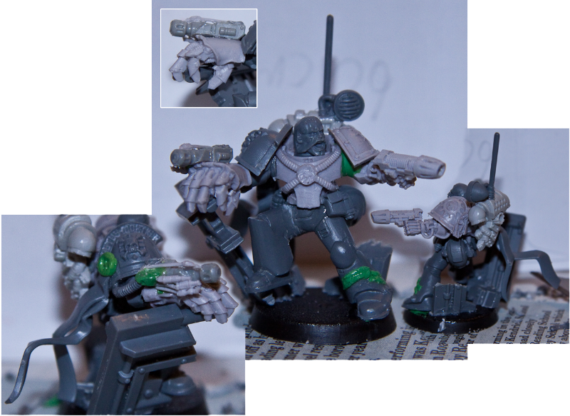 Great Marine Swap, Red Scorpion, Sergeant, Space Marines - Military Robot (800x583), Png Download