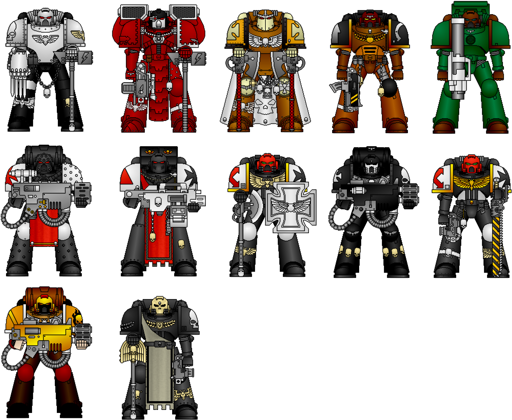 Space Marines , (1044x870), Png Download