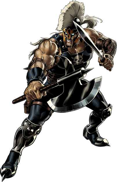 Ares Right Portrait Art - Ares Marvel (404x630), Png Download