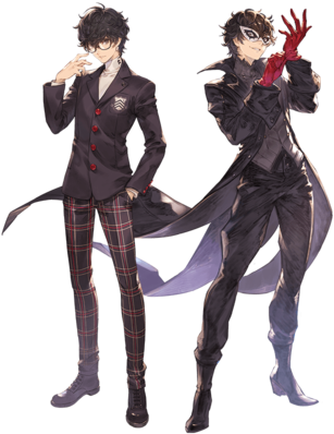Ren Amamiya Joker Npc - Ren Amamiya (480x400), Png Download