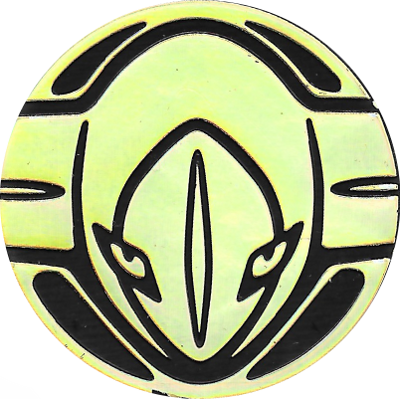 Ffibl Gold Deoxys Coin Card Scan (400x399), Png Download