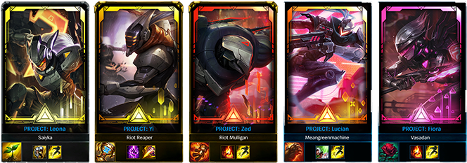 Be Among The First To Unlock New Project Skins From - Lol First Strike Border (700x267), Png Download