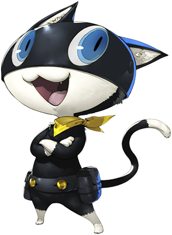 Personaart5 - Morgana Persona 5 Png (341x465), Png Download