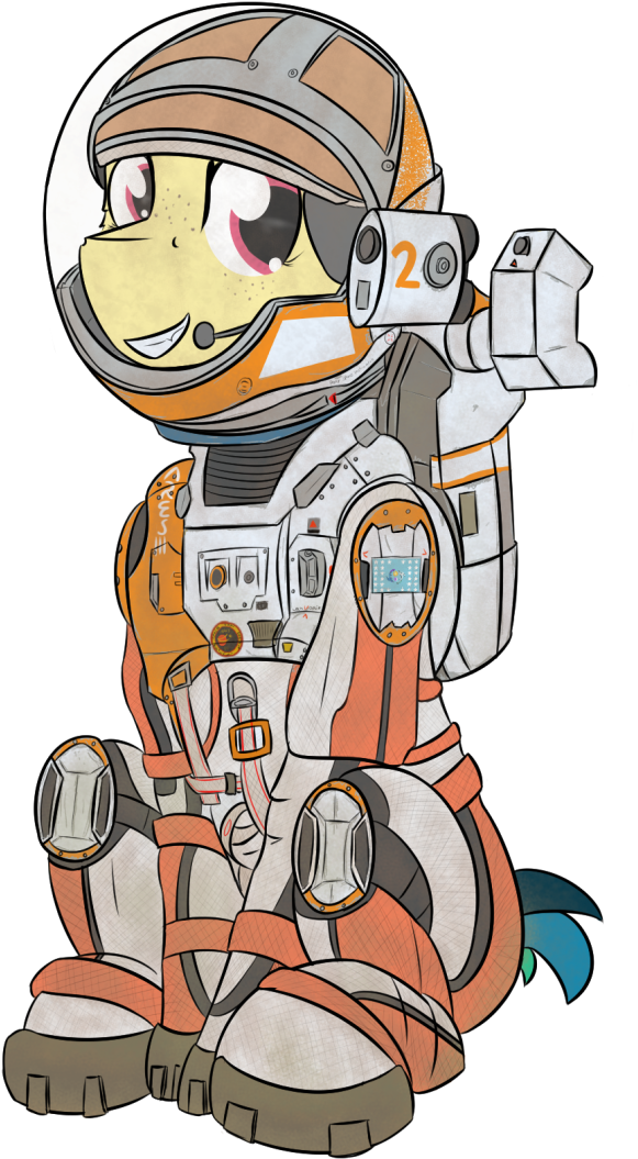 Ares 3, Artist - Space Suit (620x1112), Png Download