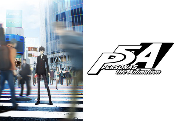 Persona5 - Persona 5 The Animation Logo (670x406), Png Download