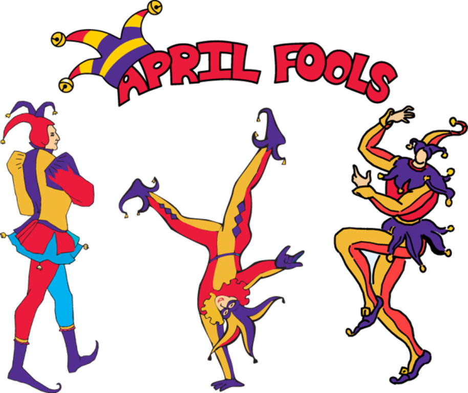 April Fools Pic - April Fools Clipart Png (914x768), Png Download