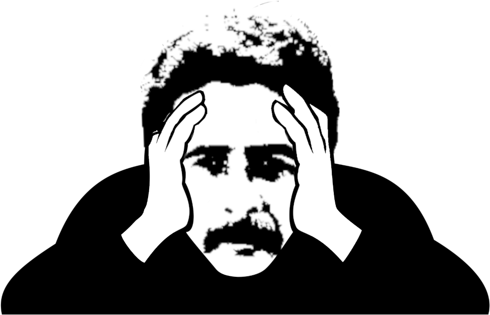 Frustrated George - Law (1000x654), Png Download