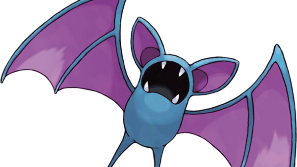 41 Zubat - Pokemon Zubat (600x338), Png Download