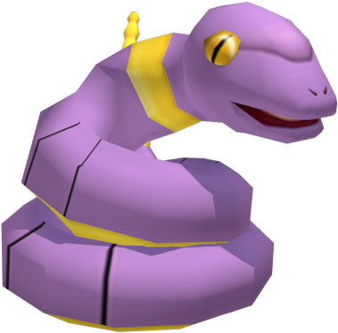 Download Zip Archive - Ekans Pokemon Stadium (750x650), Png Download