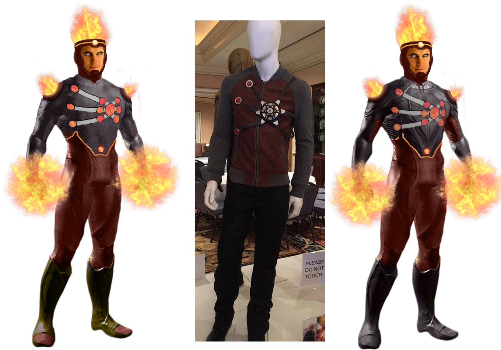 Firestorm Promo Synopsis For S01e13 "the Nuclear Man" - Flash Cw Firestorm Costume (1600x1225), Png Download