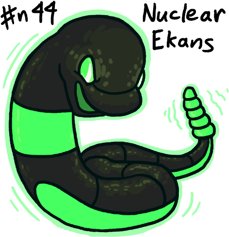 Gotta Popkas, Somehow I Can't Make A Scary Ekans, It - Cartoon (500x500), Png Download