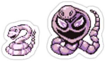 Ekans Evolution Chart - Ekans Green Sprite (375x360), Png Download