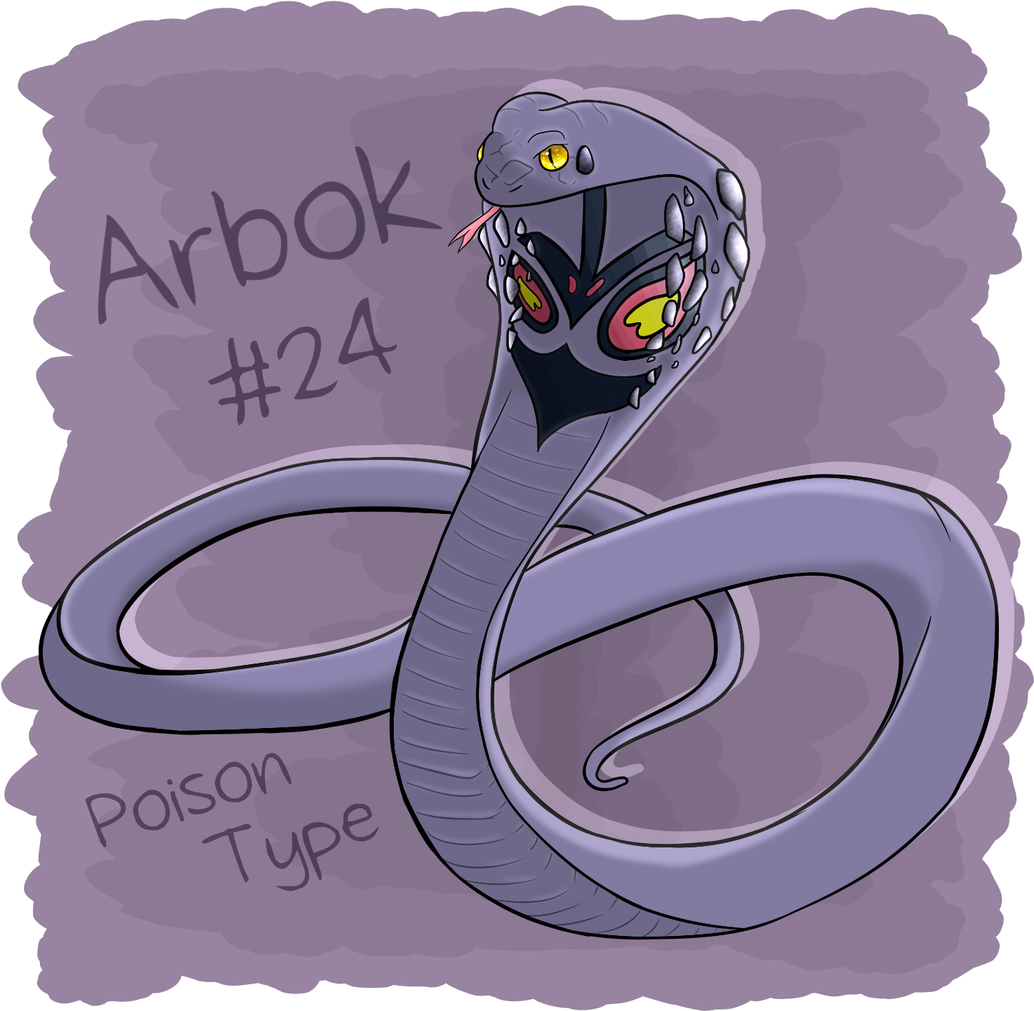 Ekans Arbok Seviper - Ekans (1024x1024), Png Download