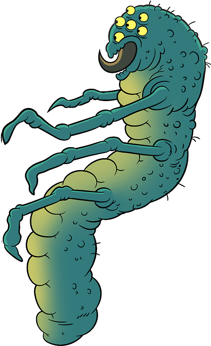 Uncle Grandpa Black Hole - Uncle Grandpa Blue Alien (447x699), Png Download