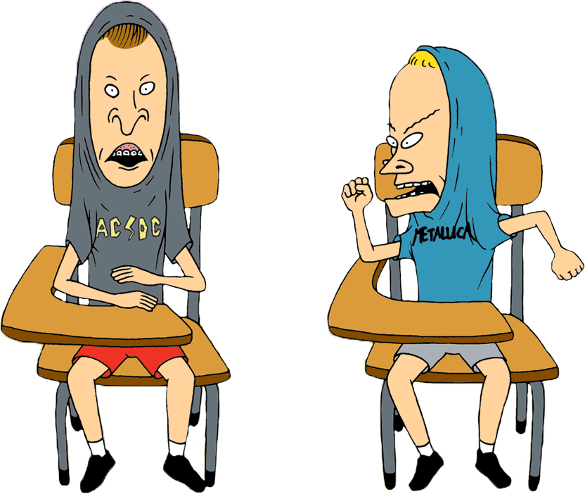 Beavis And Butthead Png (832x702), Png Download