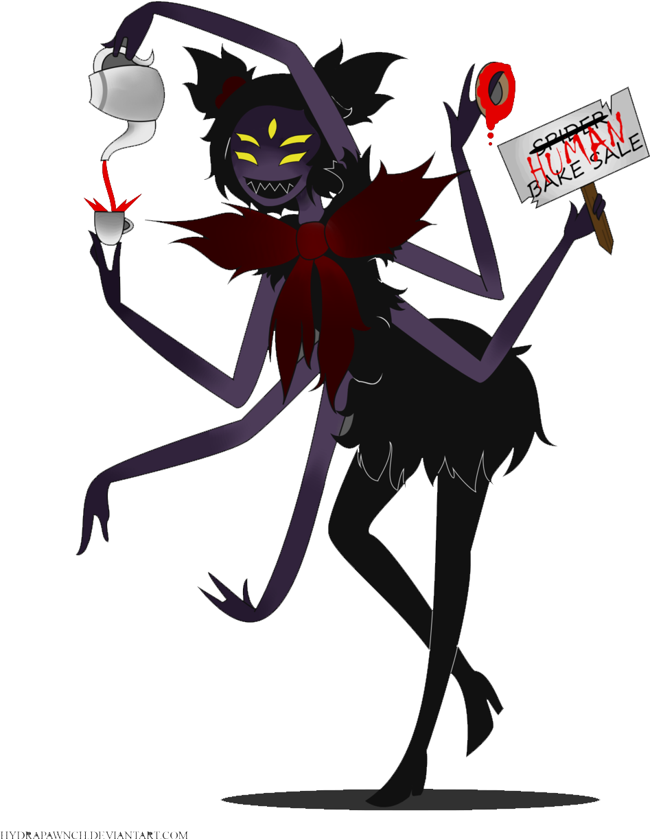 Underfell Muffet Image - Underfell Muffet (1024x1311), Png Download