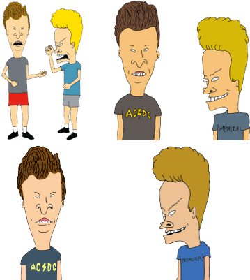 Beavis & Butt-head Vol.1 Dvd (400x400), Png Download