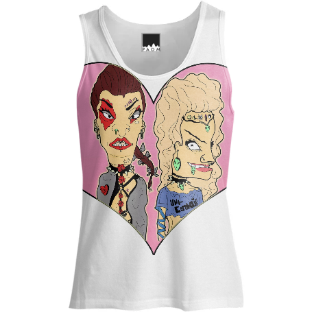 00 Design By Flowers In The Radiator - Active Tank (455x455), Png Download