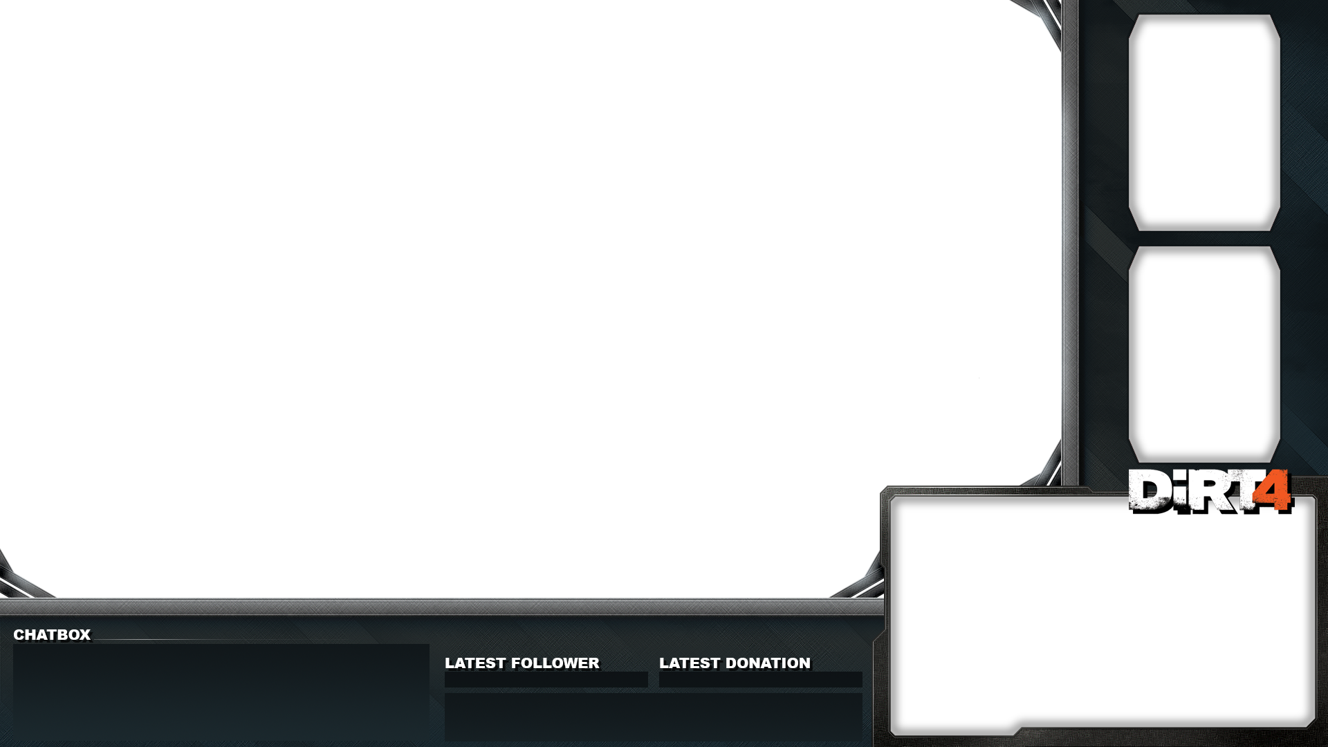 Free Dirt 4 Overlay Download - Tekken 7 Stream Layout (1920x1080), Png Download