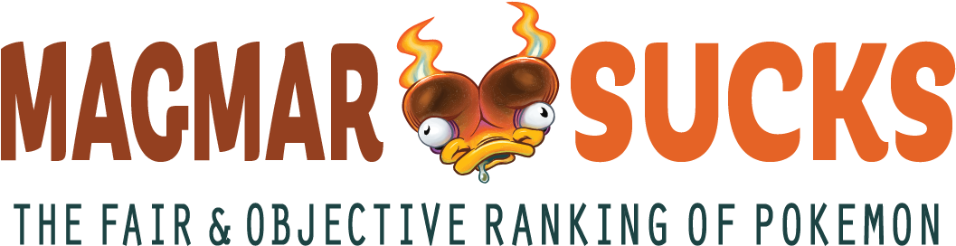 A Banner With Magmar's Head That Says Magmar Sucks - Magmar Sucks (1200x297), Png Download