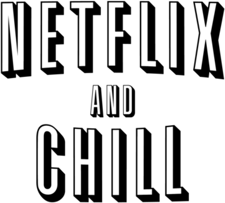 Download Netflixandchill Ftestickers Freetoedit Netflix Logo Black Transparent Png Image With No Background Pngkey Com