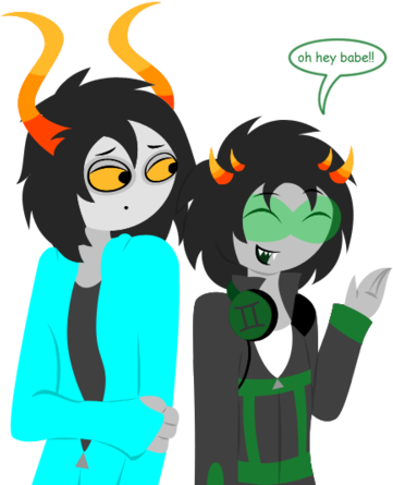 He Decides To Walk Over To Jake And Muffet - Cartoon (500x500), Png Download