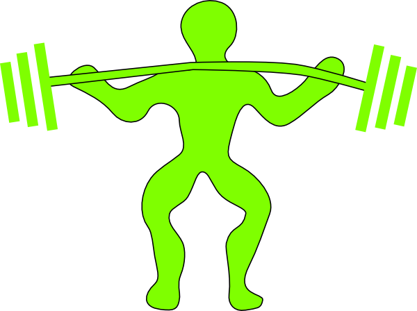 How To Set Use Weightlifting Clipart - Weightlifting Clipart Png (600x448), Png Download