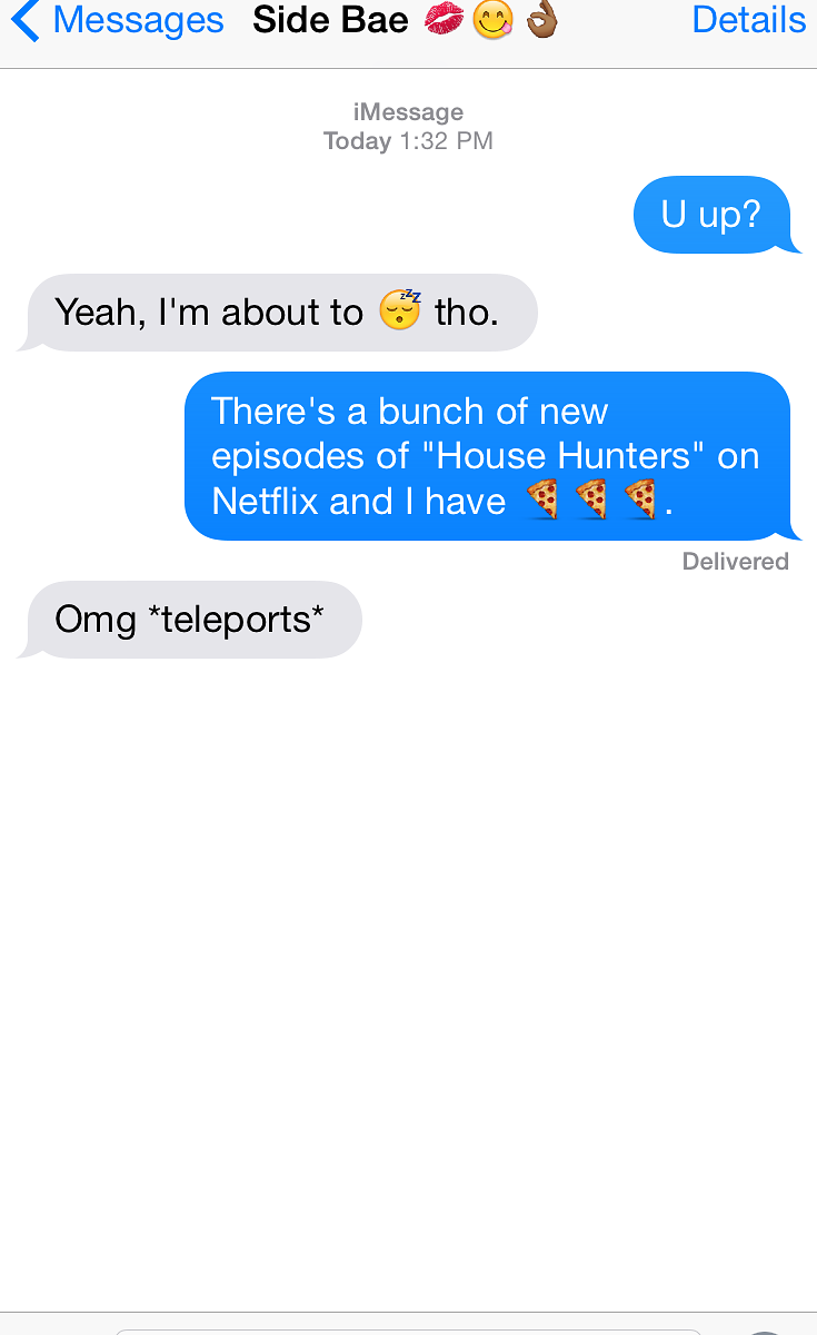 17 Texts To Send If You're Trying To Netflix And Chill - Netflix And Chill Funny Text (735x1200), Png Download