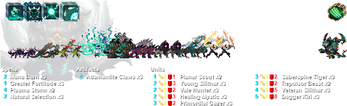 360 Spirit Magmar Midrange - Duelyst (690x222), Png Download