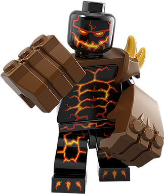 Moltor - Lego Nexo Knights 70313 Moltor`s Lava Smasher Lego (360x480), Png Download