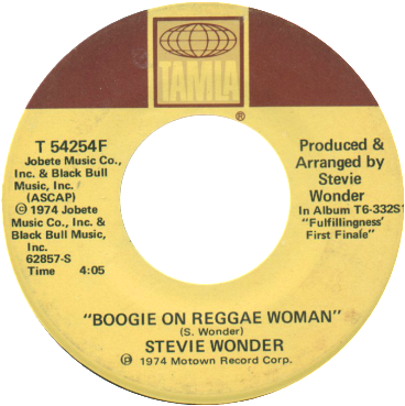 Stevie Wonder Higher Ground Record (395x395), Png Download