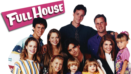 A Week Off At Home Is Perfect For Catching Up On Grown - Vintage Full House Shirt (500x281), Png Download