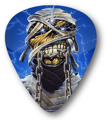 Gorra Con Malla Iron Maiden Logo Rock Metal Phg 