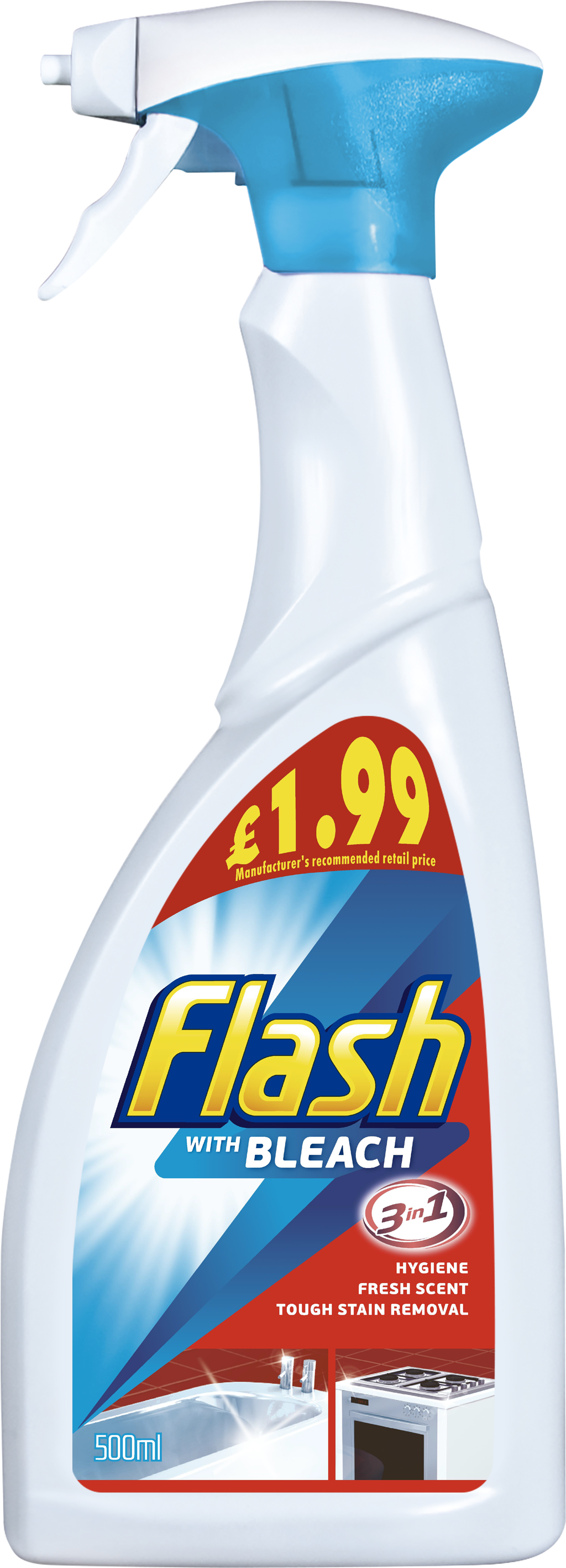 Flash Spray With Bleach (3000x3000), Png Download