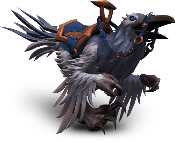 Haunted Raven Runner - Heroes Of The Storm (601x487), Png Download