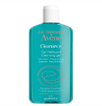 Cleanance Soapless Gel Cleanser Avenegently Removes - Avene Face Wash (403x480), Png Download