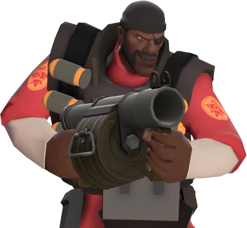 Tf2 Soldier Png Wiki - Demoman Tf2 (500x463), Png Download