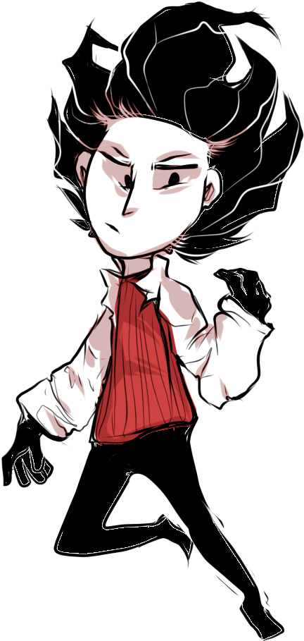 Don T Starve Willson (503x945), Png Download