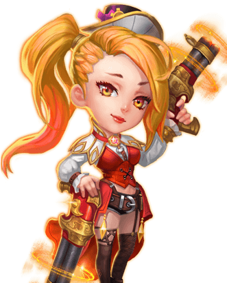 Evolved Gunslinger - Pistolera Castillo Furioso (330x438), Png Download