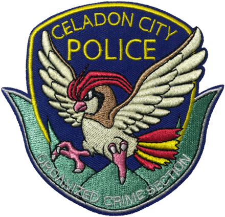 Organized Crime Section - Anime Velcro Patch (480x480), Png Download