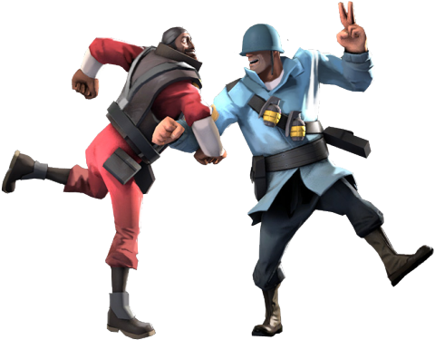 Soldier Team Fortress 2 Demoman Love And War Demosolly - Memes De Team Fortress 2 Español (500x395), Png Download