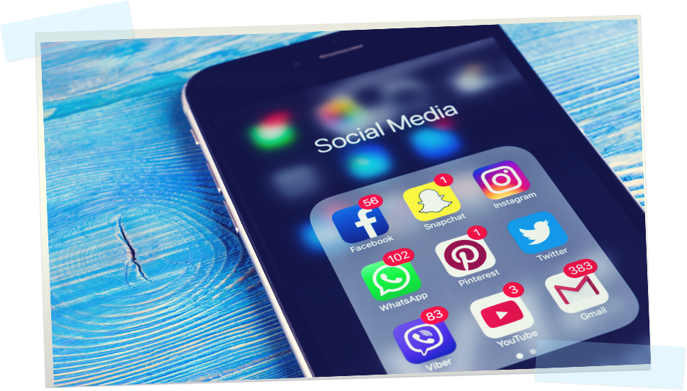 Social Media Is The Key To Connecting With Millennial - Social Media (968x551), Png Download