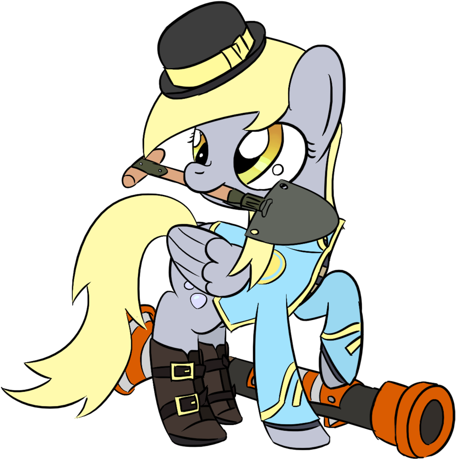 Phat Guy, Boots, Clothes, Crossover, Derpibooru Exclusive, - Derpy Hooves (1024x1024), Png Download