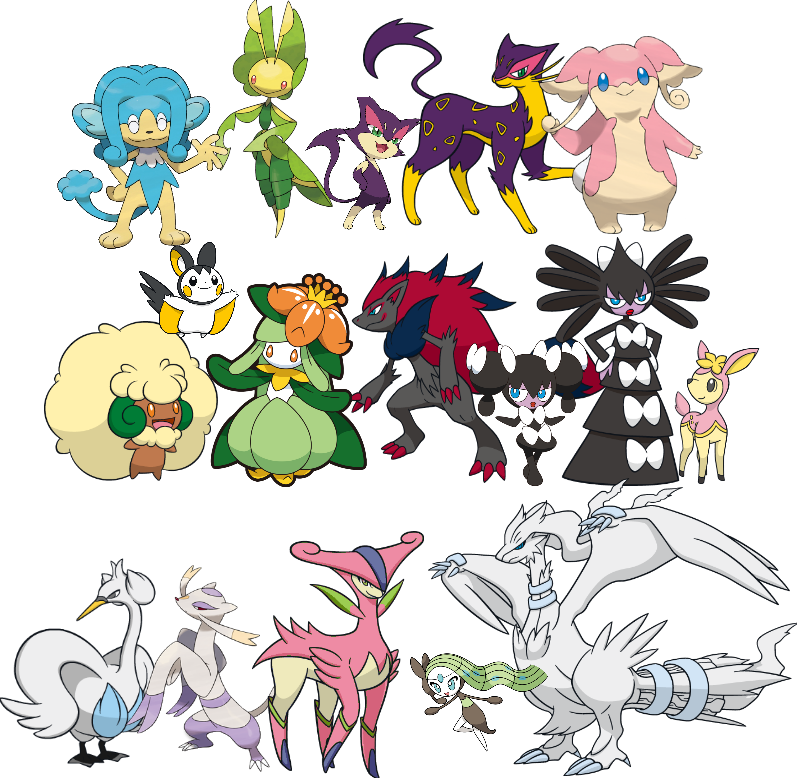 423kib, 797x778, Gen5waifu - Pokémon (797x778), Png Download