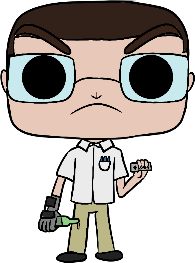 Avgn, Episode 118 - Cartoon (736x983), Png Download