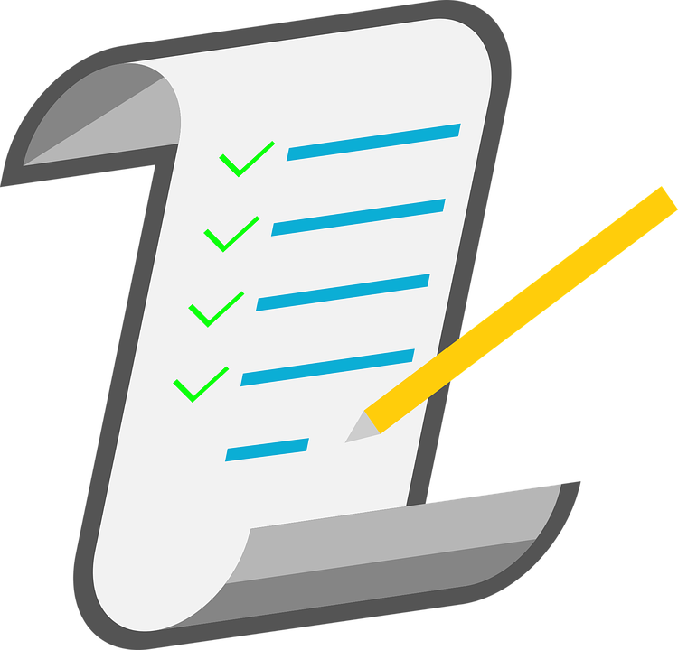 Checklist, Icon, Notes - Transparent Background Checklist Clip Art (750x720), Png Download