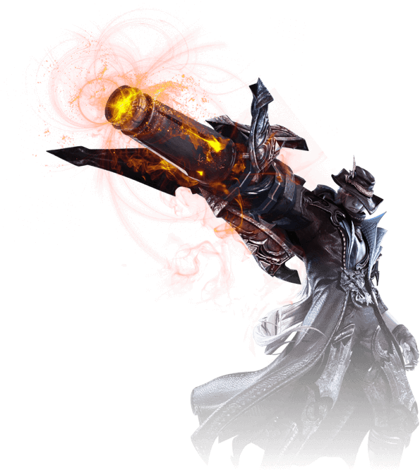 Gunslinger - Aion (768x768), Png Download
